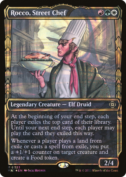 Rocco, Street Chef (MAT-223) - rare: (Showcase) - Foil