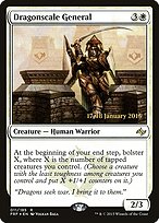 Dragonscale General (PRE-11S) - rare - Foil