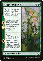Song of Freyalise (LIST-DOM-179) - uncommon