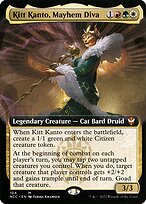 Kitt Kanto, Mayhem Diva (NCC-104) - mythic: (Extended Art)