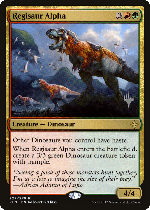 Regisaur Alpha (PPM20-227P) - rare - Foil