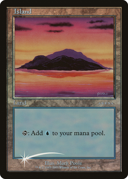 Island (ARENA-001) - rare - Foil