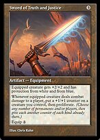 Sword of Truth and Justice (PRM-91367) - rare