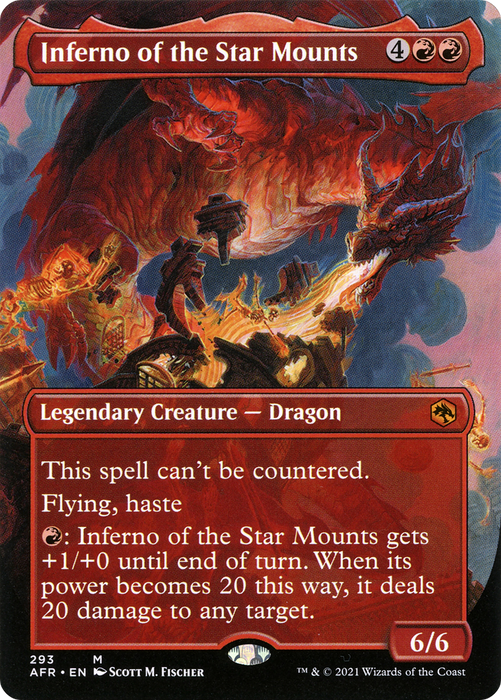 Inferno of the Star Mounts (AFR-293) - mythic (Borderless)