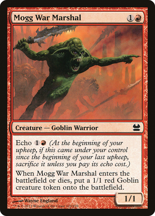 Mogg War Marshal (MMA-122) - common