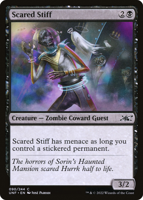 Scared Stiff (UNF-090) - common - Foil