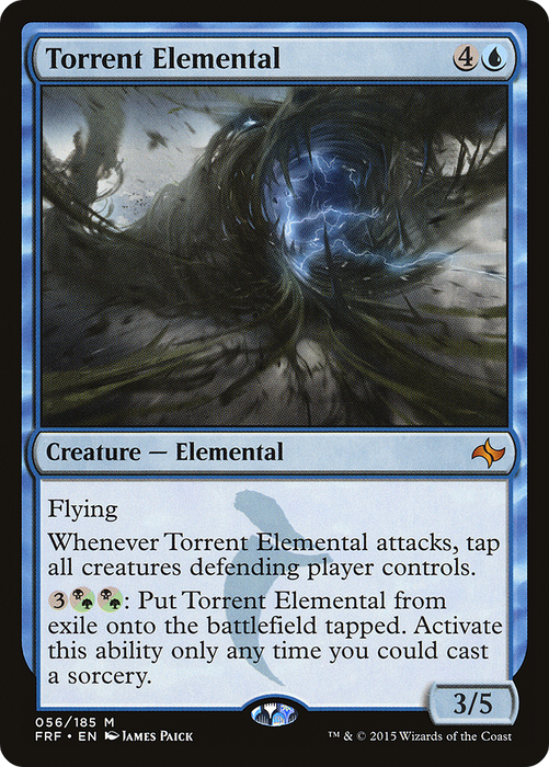 Torrent Elemental (FRF-056) - mythic