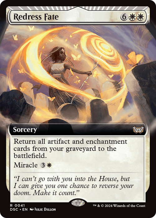 Redress Fate (DSC-041) - rare: (Extended Art, miracle)