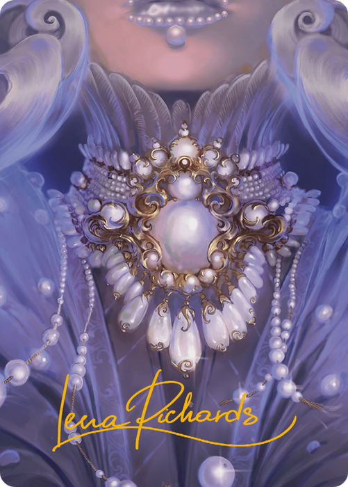 Pearl Medallion // Pearl Medallion (AMH3-043) - common (Borderless) - Foil