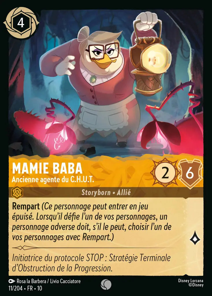 Mamie Baba - Ancienne agente du C.H.U.T. (11/204) - LDLP - Commune - Cold Foil