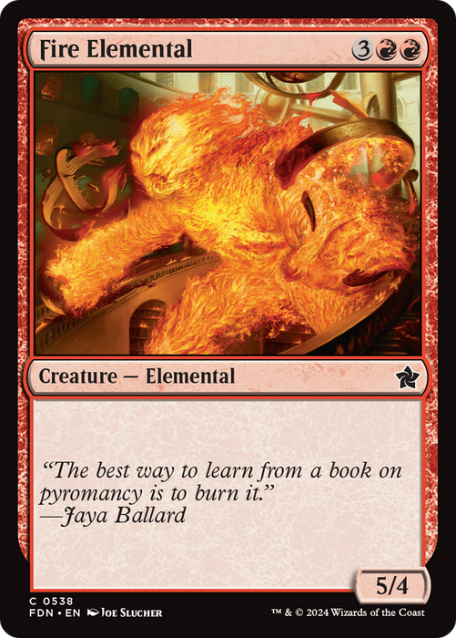 Fire Elemental (FDN-538) - common