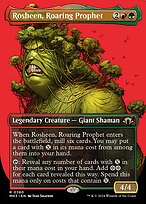 Rosheen, Roaring Prophet (MH3-380) - rare (Borderless) - Foil