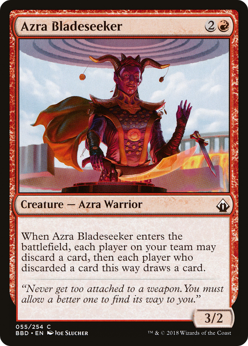 Azra Bladeseeker (BBD-055) - common - Foil