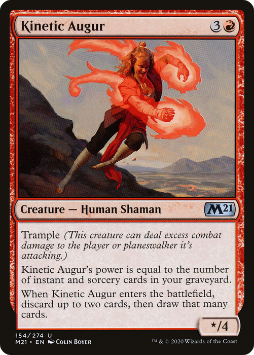 Kinetic Augur (M21-154) - uncommon