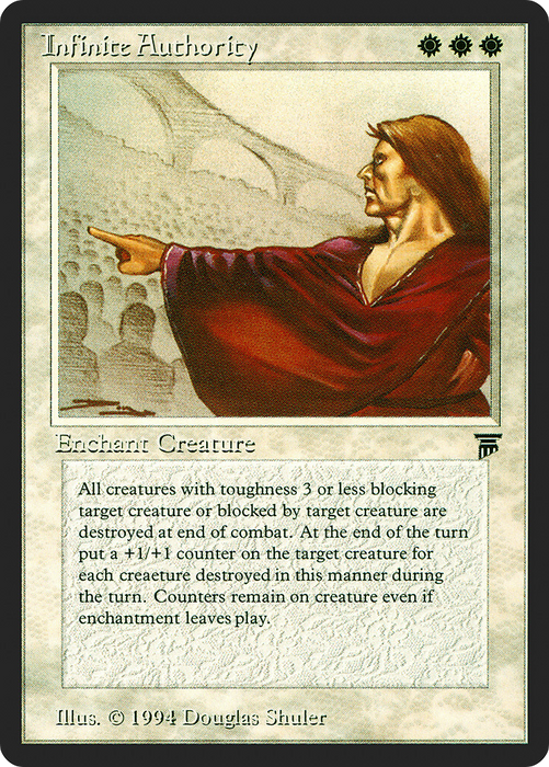 Infinite Authority (LEG-022) - rare