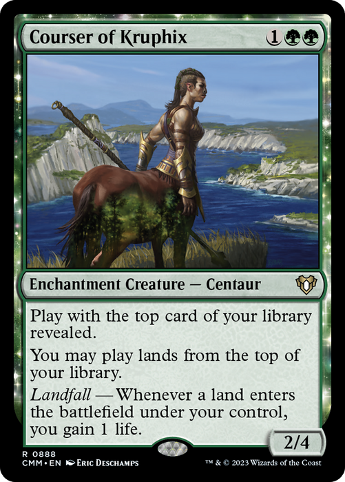 Courser of Kruphix (CMM-888) - rare: (enchantment)
