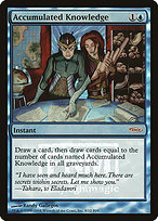Accumulated Knowledge (FNM-008) - rare - Foil