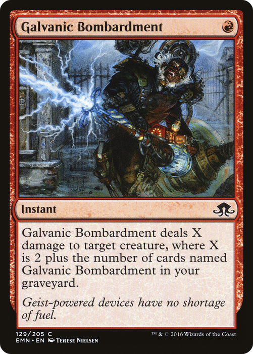 Galvanic Bombardment (EMN-129) - common - Foil