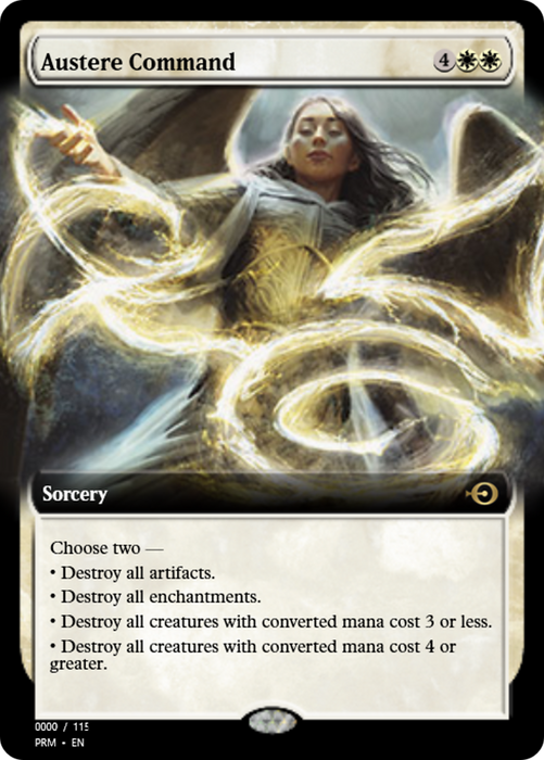 Austere Command (PRM-86076) - rare - Foil