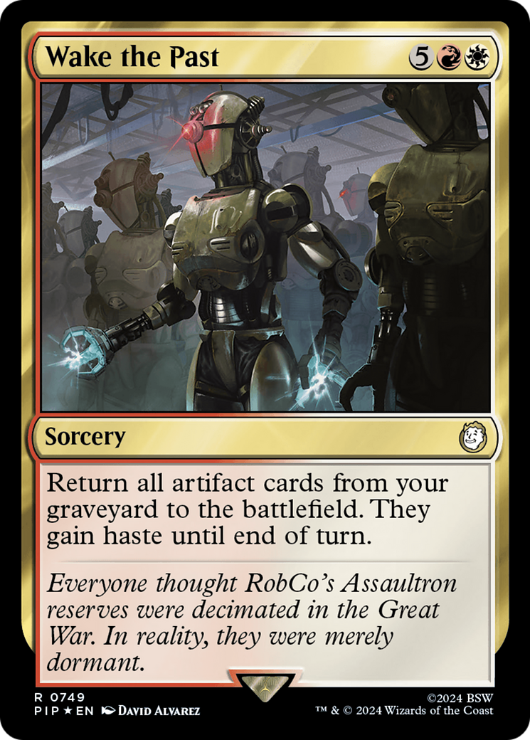 Wake the Past (PIP-749) - rare - Foil