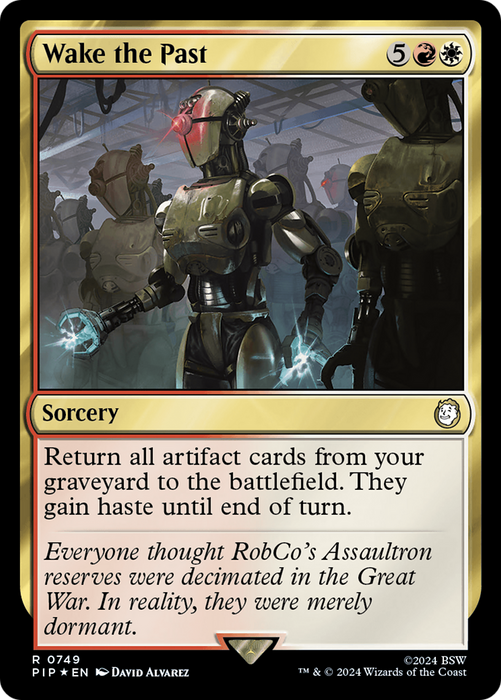 Wake the Past (PIP-749) - rare - Foil