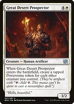 Great Desert Prospector (BRO-007) - uncommon
