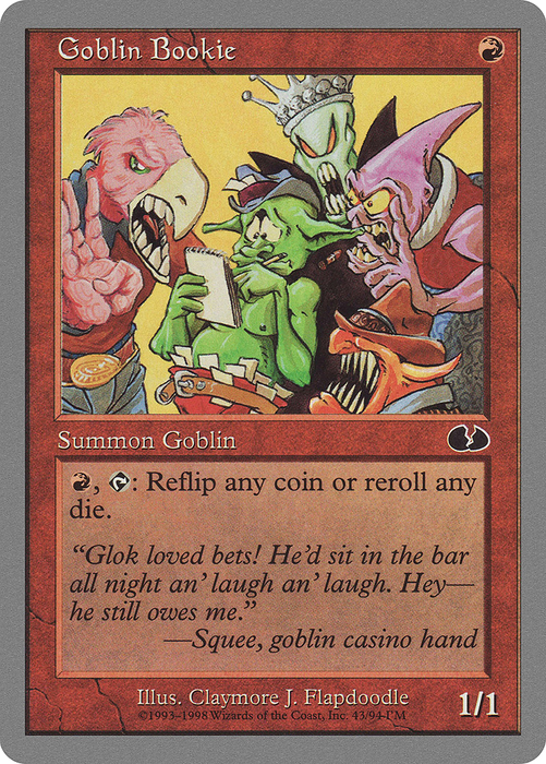 Goblin Bookie (UGL-043) - common