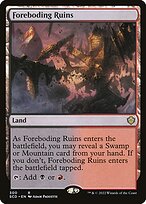 Foreboding Ruins (SCD-300) - rare