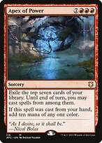 Apex of Power (AFC-114) - mythic