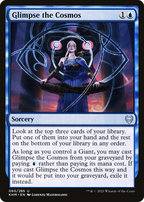 Glimpse the Cosmos (KHM-060) - uncommon - Foil