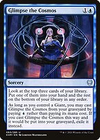 Glimpse the Cosmos (KHM-060) - uncommon - Foil
