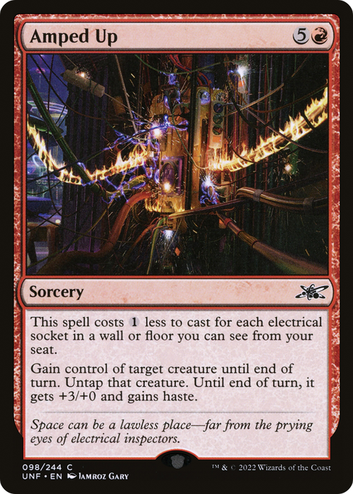 Amped Up (UNF-098) - common - Foil