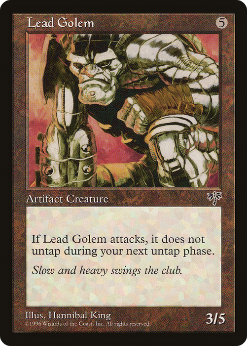 Lead Golem (MIR-306) - uncommon