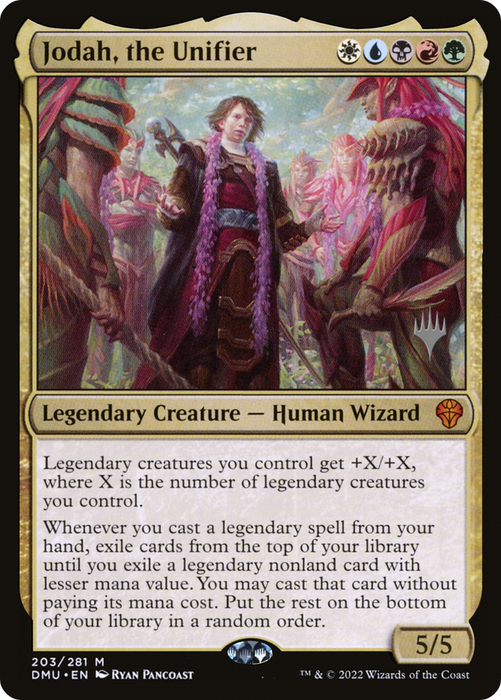 Jodah, the Unifier (PPDMU-203P) - mythic