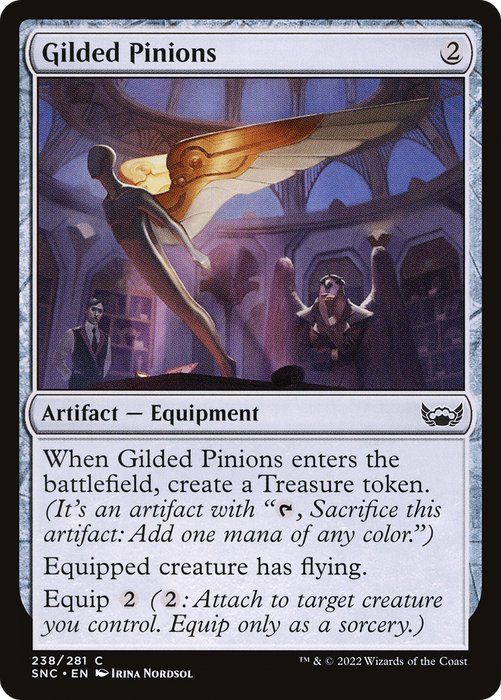 Gilded Pinions (SNC-238) - common