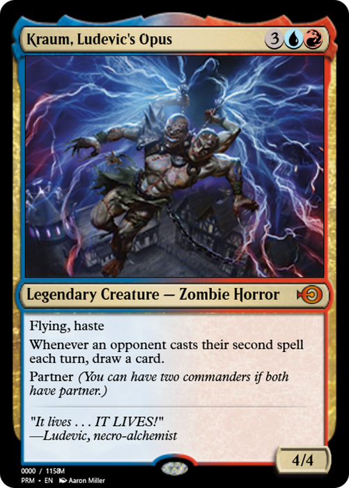 Kraum, Ludevic's Opus (PRM-86162) - mythic - Foil