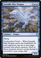 Juvenile Mist Dragon (CLB-079) - uncommon - Foil