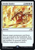 Invoke Justice (PRE-21S) - rare - Foil