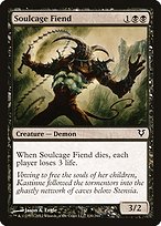 Soulcage Fiend (AVR-120) - common - Foil