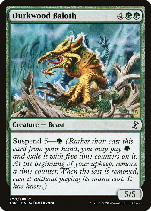 Durkwood Baloth (TSR-200) - common - Foil