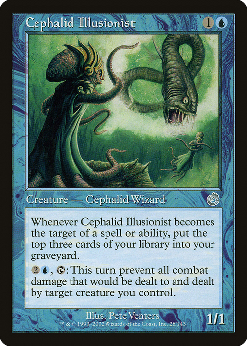 Cephalid Illusionist (TOR-028) - uncommon - Foil