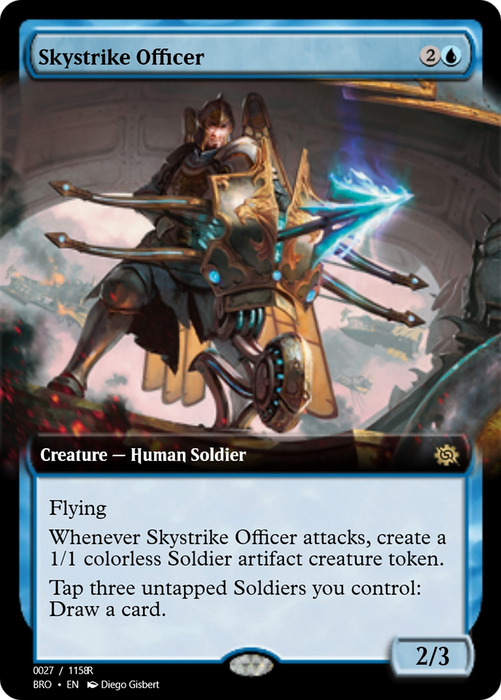 Skystrike Officer (PRM-105662) - rare - Foil