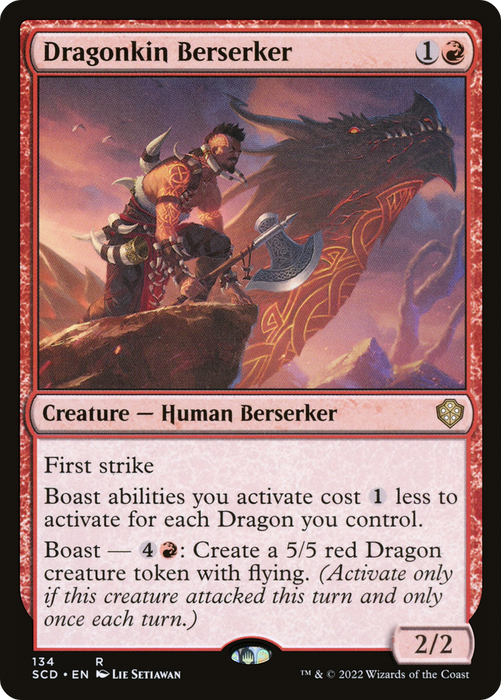 Dragonkin Berserker (SCD-134) - rare