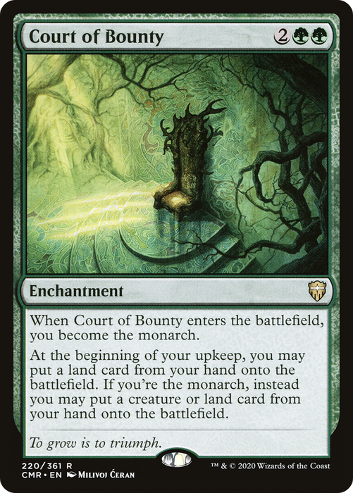 Court of Bounty (CMR-220) - rare - Foil