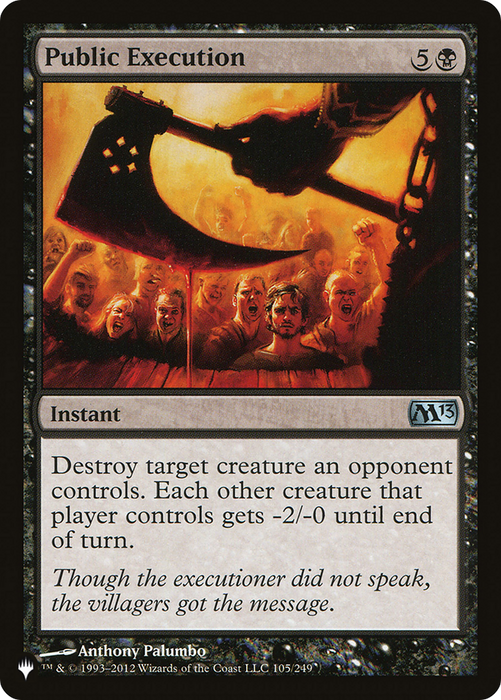 Public Execution (LIST-M13-105) - uncommon