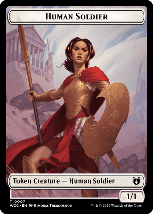 Human Soldier (TWOC-007) - common - Foil