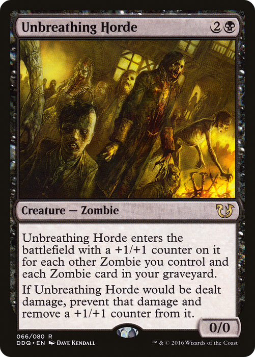 Unbreathing Horde (DDQ-066) - rare