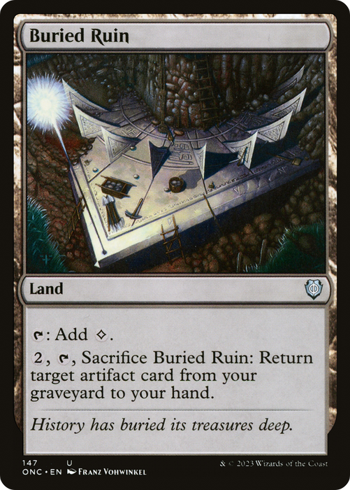Buried Ruin (ONC-147) - uncommon