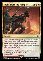 Taunt from the Rampart (LTC-071) - rare