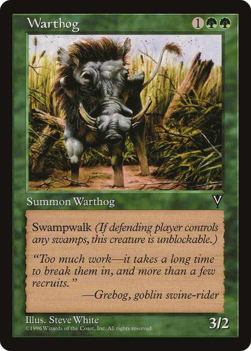 Warthog (VIS-124) - common
